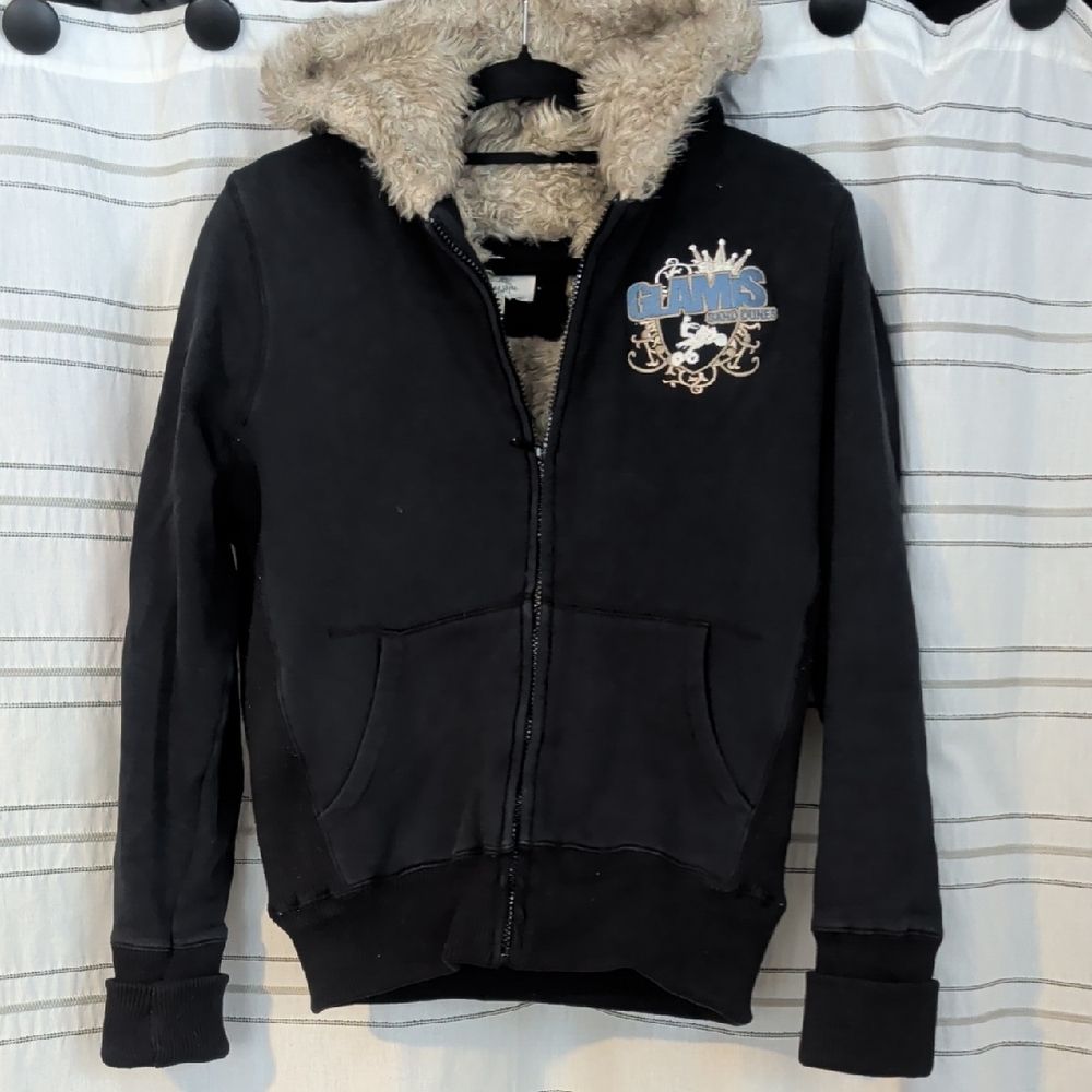 Glamis Sand Dune Zipper Bomber Hoodie/Jacket